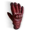 nferno Gloves | Guantes Café Racer Rojos de Piel Premium | 59 Society